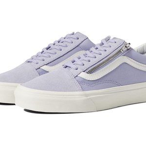 Lavendar Vans Old Skool Zip - like new!